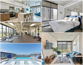 DT SLC - King Bed- Rooftop Pool-HotTub